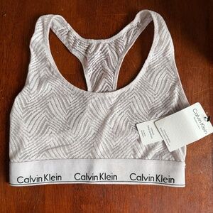 Modern Lace Unlined Bralett Calvin Klein